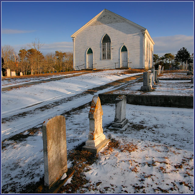 Gravestones & Church, Daybreak