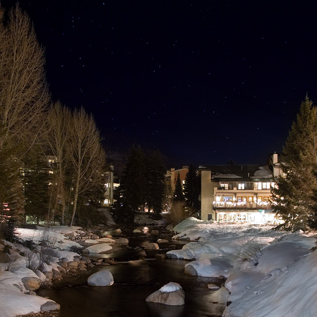 A clear night in Colorado