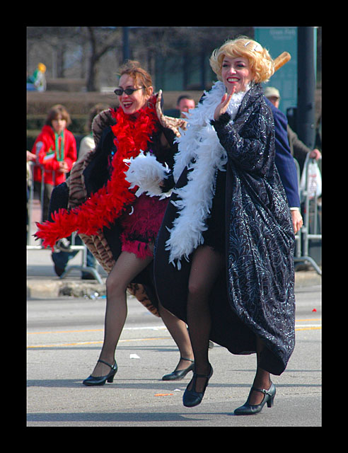 Street Dance at St. Patrick's Day Parade