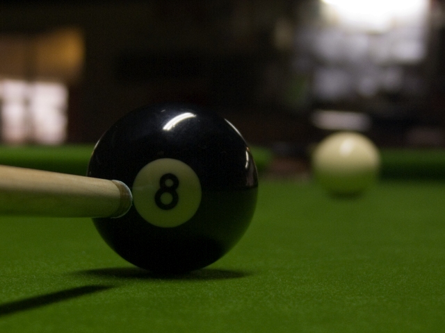 White ball side pocket - Langdon Feb 2002