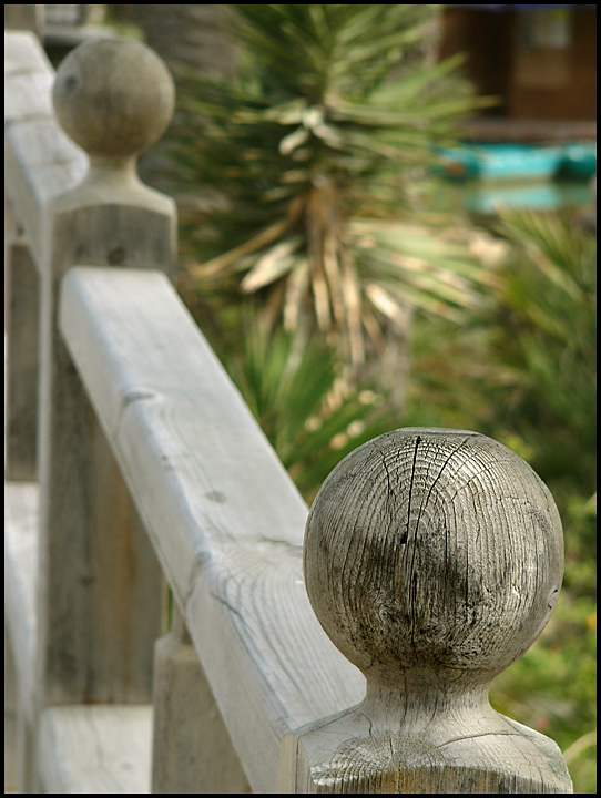 Wooden bridge