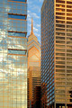 City Sunset Reflections