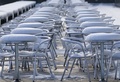 Not the right time for a cofee in  the spring sunshine