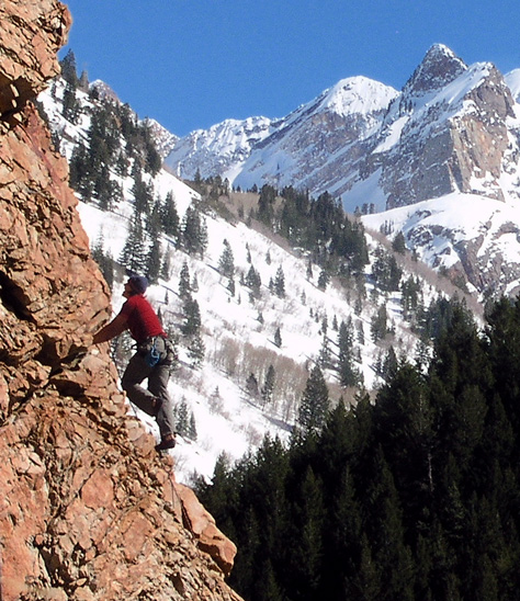 Unknown Rock Climber