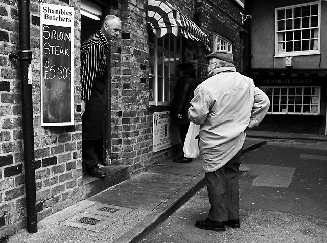 At the Butcher's