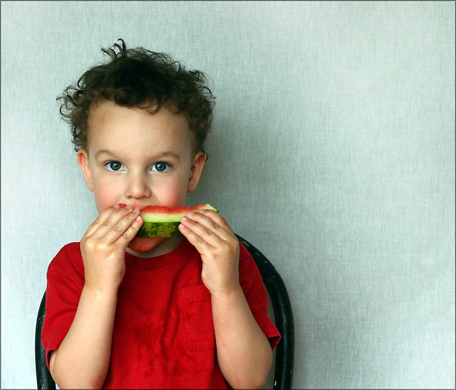 Sticky Boy & His Watermelon