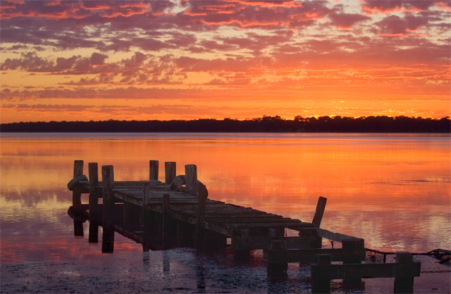 the old wharf