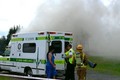 Teenager  and Mother  Rescued as smoke engulfs home