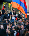Armenian Protest at the Turkish Embassy
