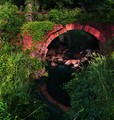 bridge over dirty water