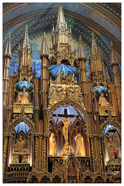 Basilique Notre-Dame de Montr&eacute;al