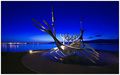 Sun voyager sails into the night