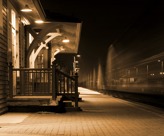 train station