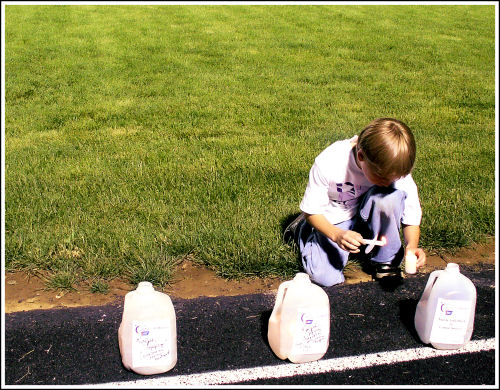 Successful Lighting of the Luminaries - Cancer Society Relay for Life Luminary Ceremony 2006
