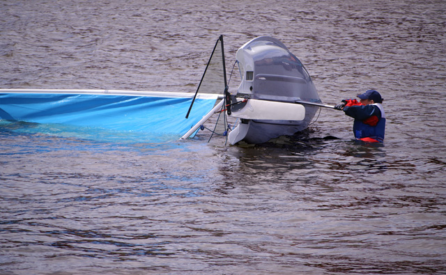 Capsized again!