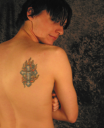 back
