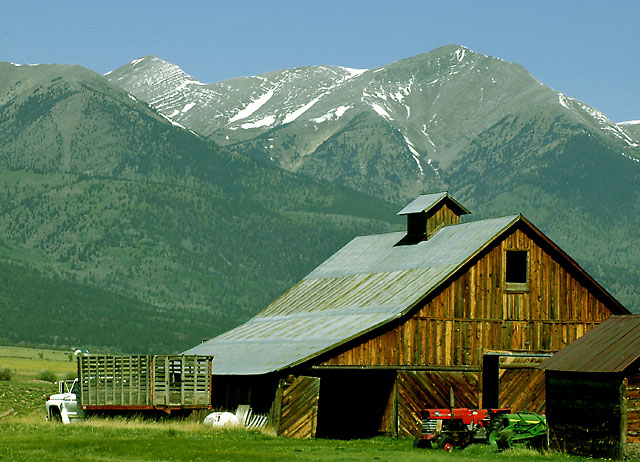 Old Barn with Cupola