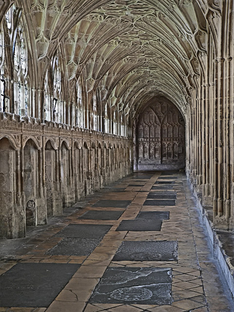 Medieval Cloisters, Gloucester Cathedral