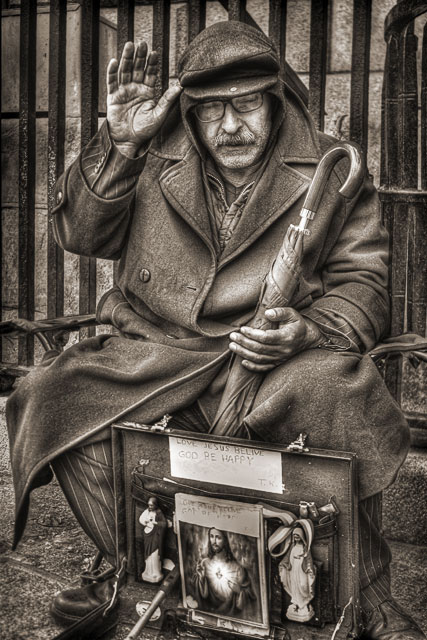 Man with the case II