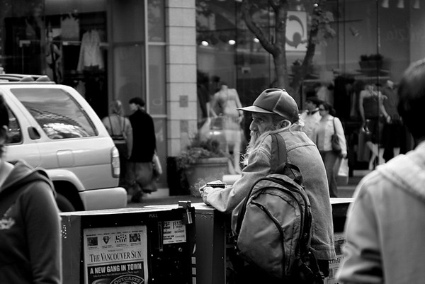 Old Guy on Robson