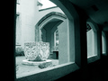 Fountain in a Hidden Nook of a Church Courtyard