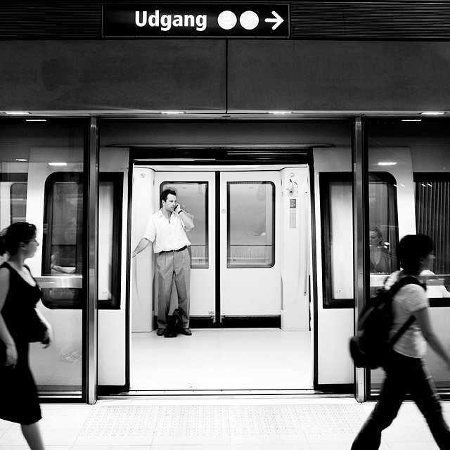 Exit to the right