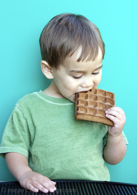 Big Chocolate Waffle!