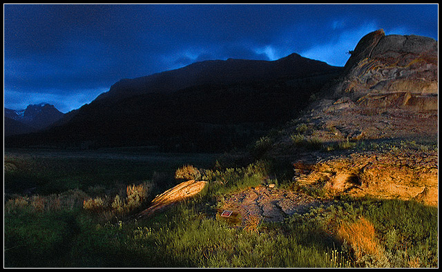 Yellowstone Night