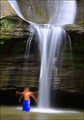 Boy and Water in Constant Motion