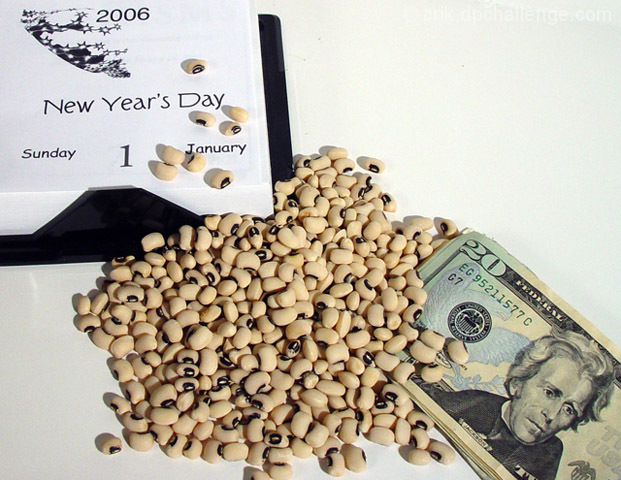 Blackeyed Peas on New Year's - Money all Year!