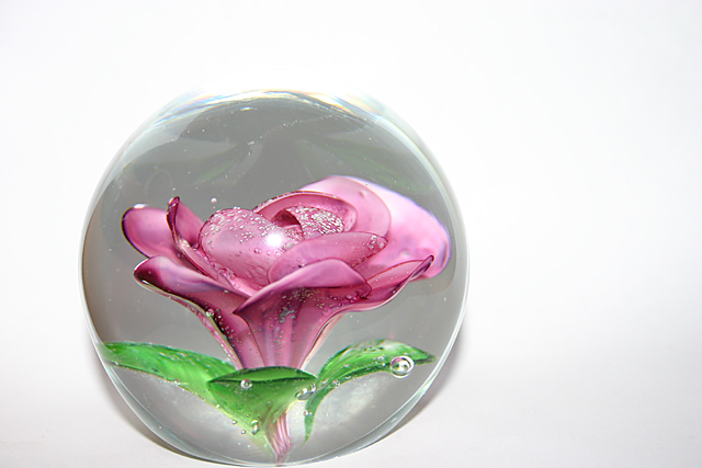 Flower Paperweight