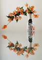 Flowers on a Glass Table