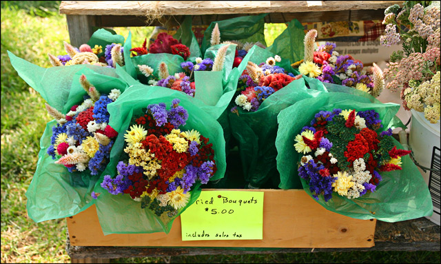 ried Bouquets $5.00   includes sales tax