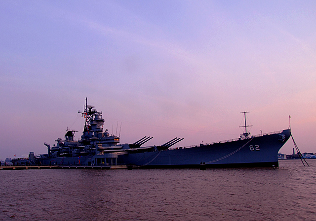 Permanently Docked -  USS New Jersey