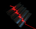 Laser Red Staples