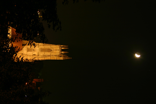 Moon over Cathedral