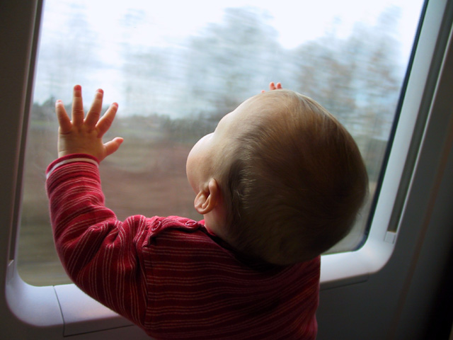 train window