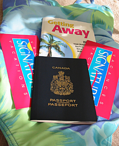 Travel Getaway Passport