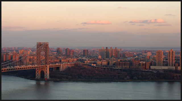 Sunset on The City:  A 30th Floor View