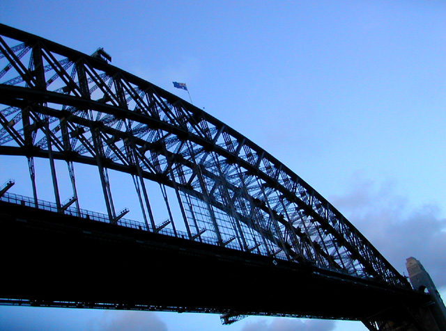 Harbour Bridge before NYE
