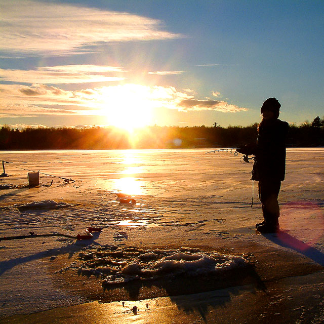 Destination: Ice-Fishing in the Great White North