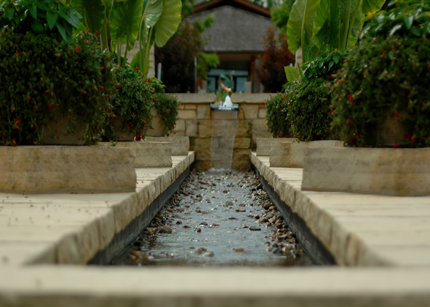 Flow between the stones