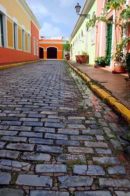 Old San Juan Street Perspective