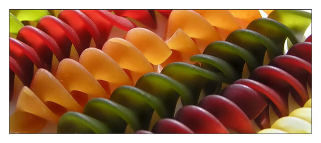 Pasta Colorata Spirale