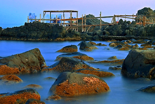 Ghost beach...