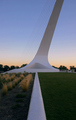 Sundial At Sunset