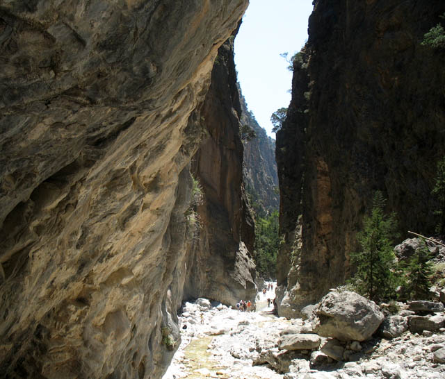 The gorge of Samaria