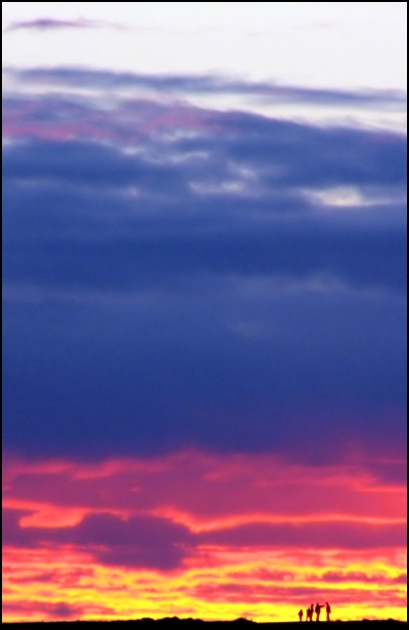 Watching the Golden Midnight Sun