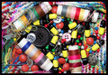 Colored Bits and Pieces