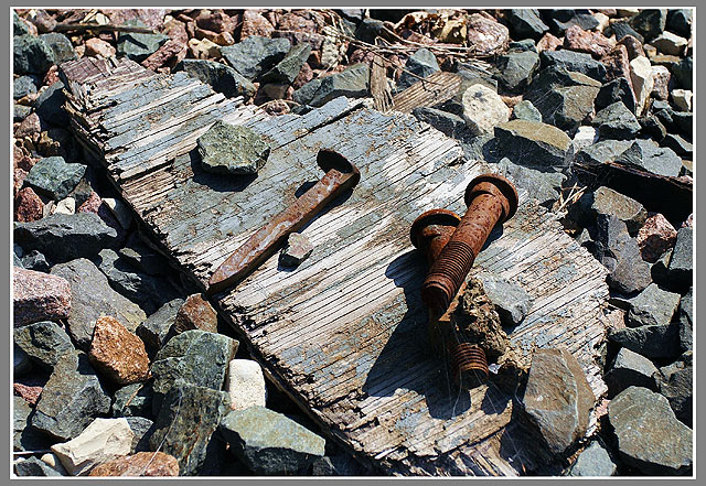 Rocks and spikes and bolts and boards